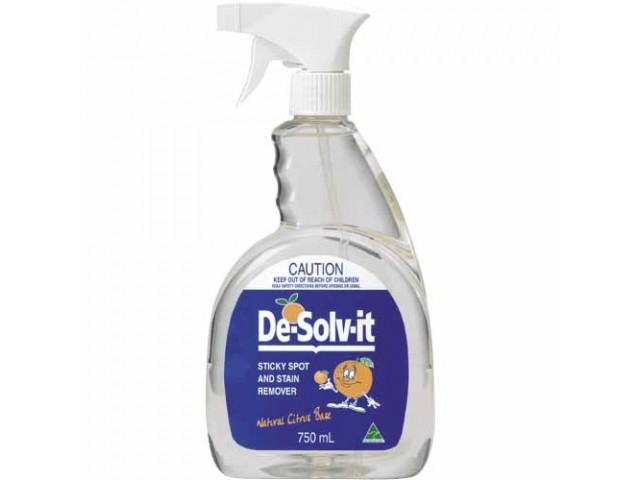 De Solv It - Sticky Spot and Stain Remover (750ml Spray Bottle)