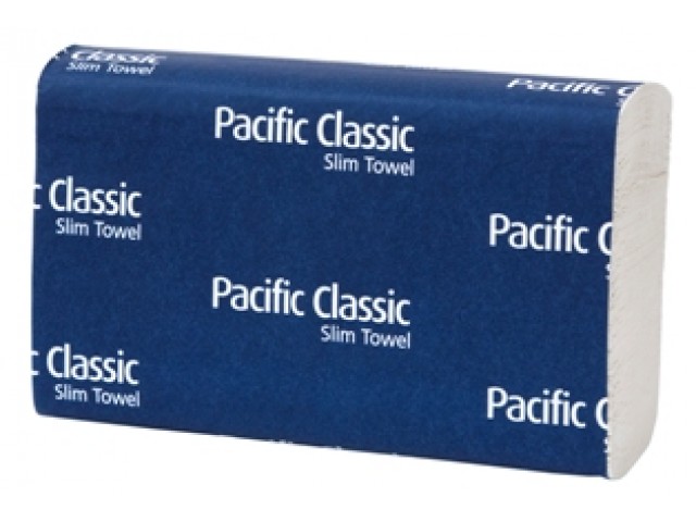 Paper Hand Towels Slimline (20 Packs/200 Sheets) SC-100 WHITE