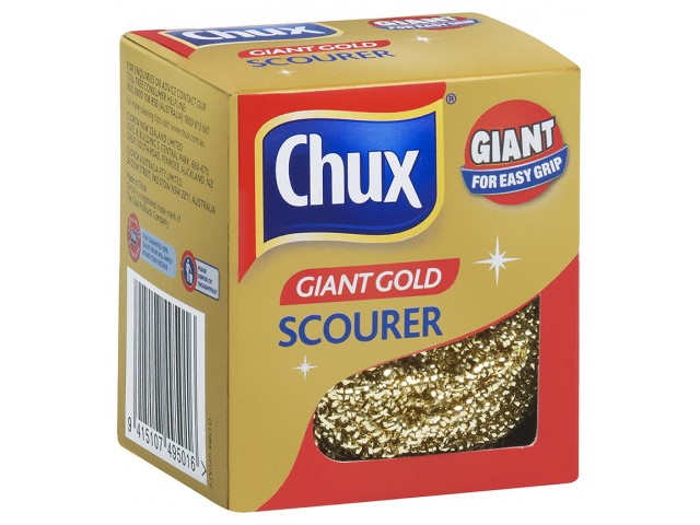 Chux Giant Gold Scourer Carton/12