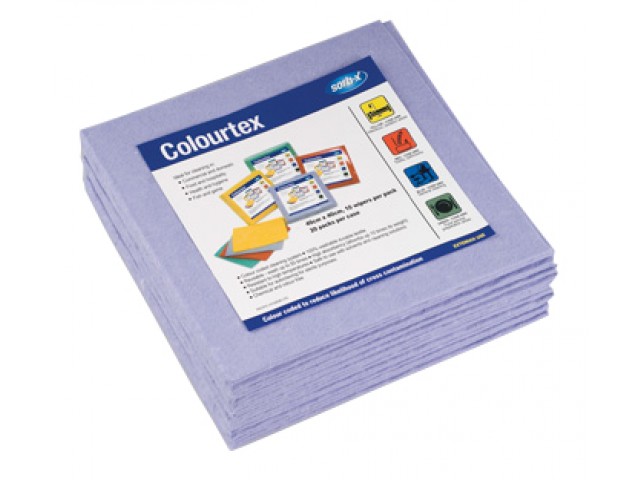 Blue Sorb-X Colourtex Wipes Pack/10